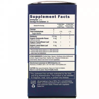 Mommy's Bliss Kids Sleep Liquid       3- ,   