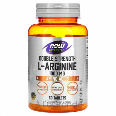 Now Foods Sports Double Strength L-Arginine 1000 mg ĳ  