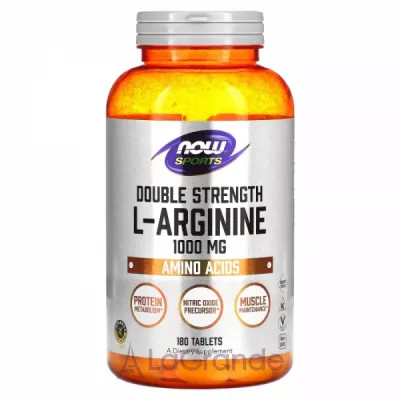Now Foods Sports Double Strength L-Arginine 1000 mg ĳ  