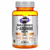 Now Foods Sports Double Strength L-Arginine 1000 mg ĳ������ ������� "L-������ ������� ����", 1000 ��