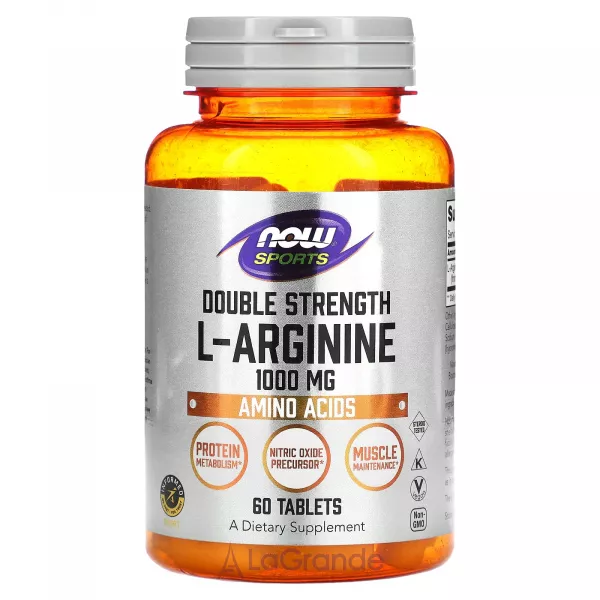 Now Foods Sports Double Strength L-Arginine 1000 mg ĳ������ ������� 