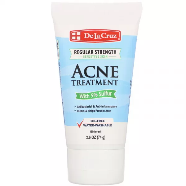De La Cruz Acne Treatment with 5% Sulfur ���� ����� ���� � 5% ����� ��� ������� ����