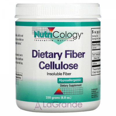 Nutricology Dietary Fiber Cellulose   