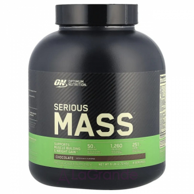 Optimum Nutrition Serious Mass Protein Gain Chocolate  