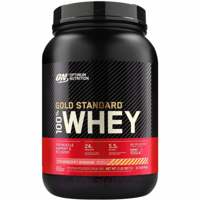 Optimum Nutrition Gold Standard 100% Whey Isolate Strawberries Banan    