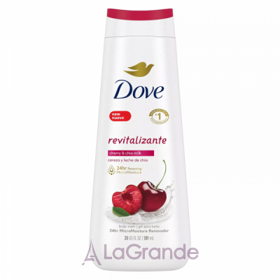 Dove Cherry & Chia Milk Shower Gel    