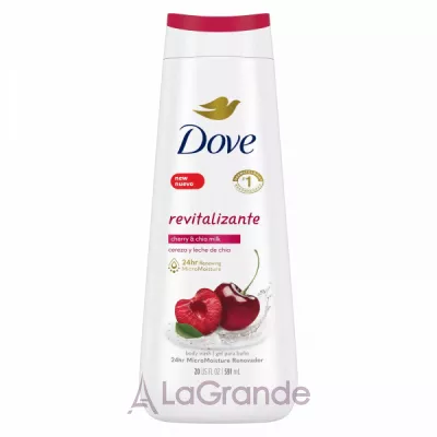 Dove Cherry & Chia Milk Shower Gel    