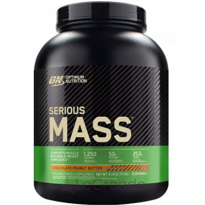 Optimum Nutrition Serious Mass Protein Gain Chocolate Peanut Butter  