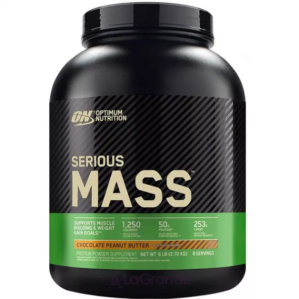 Optimum Nutrition Serious Mass Protein Gain Chocolate Peanut Butter ������ 