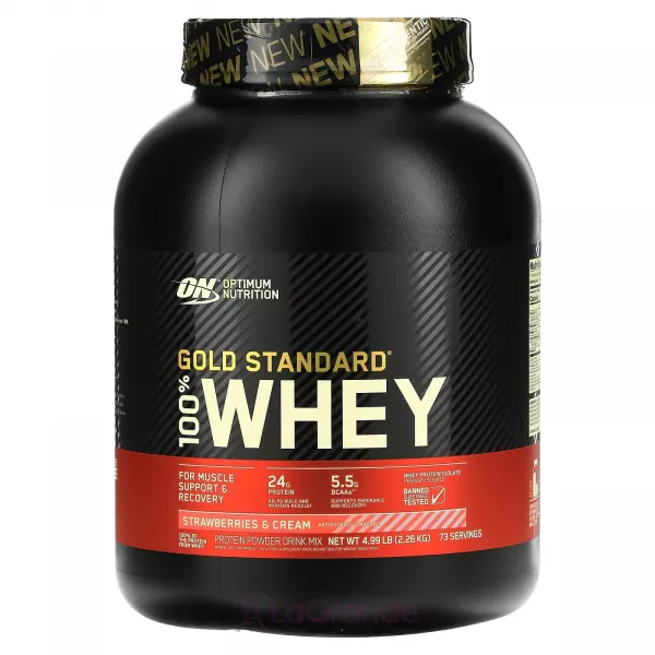 Optimum Nutrition Gold Standard 100% Whey Strawberries and cream ������������ ������ 