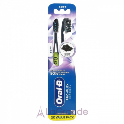Oral-B Pro-Flex Charcoal Soft     Pro-Flex (')