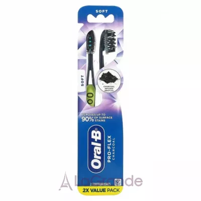 Oral-B Pro-Flex Charcoal Soft     Pro-Flex (')