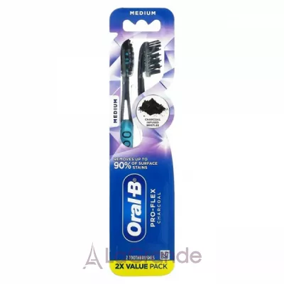 Oral-B Pro-Flex Charcoal Medium     Pro-Flex  