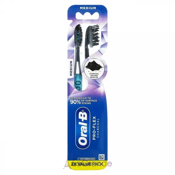 Oral-B Pro-Flex Charcoal Medium ���� �������� ������ ����� Pro-Flex ���������� ������