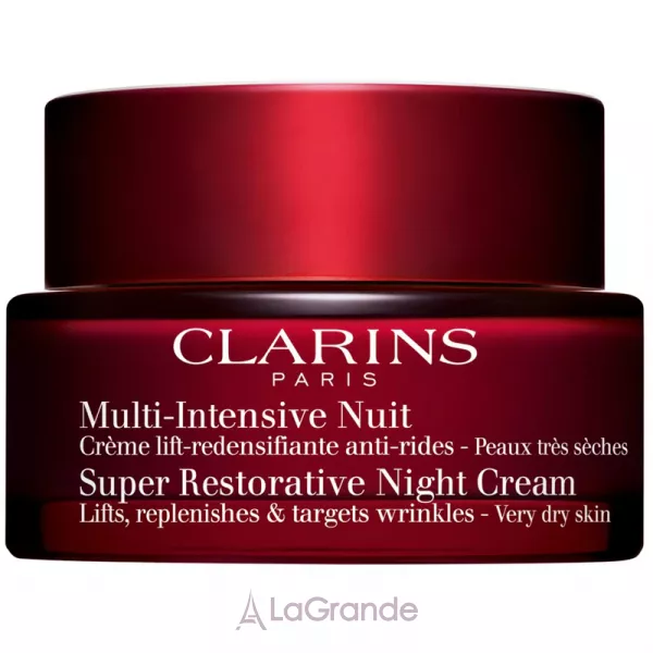 Clarins Super Restorative Night Cream Very Dry Skin ����������������� ������ ���� ��� ����� � ����� ����� ����