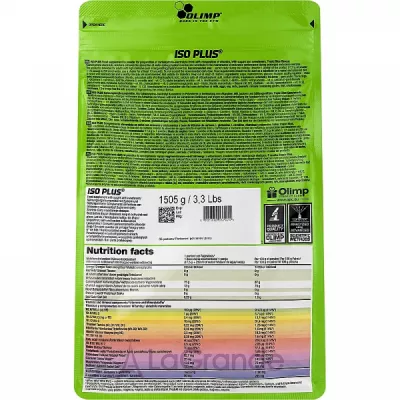 Olimp Iso Plus + L-Carnitine Powder Tropic Blue ����������� �������������� ������� �������� 