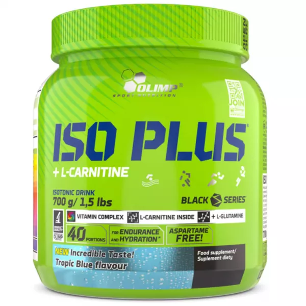 Olimp Iso Plus + L-Carnitine Powder Tropic Blue ����������� �������������� ������� �������� 