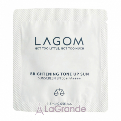 Lagom Brightening Tone Up Sun SPF 50+ PA++++       ()