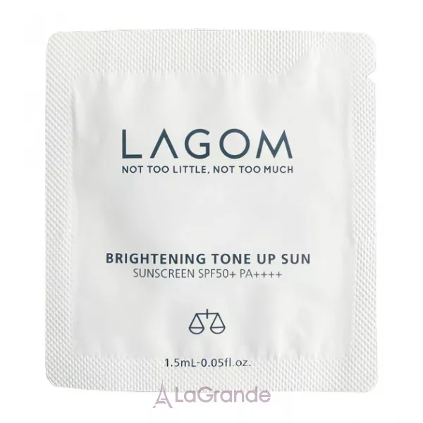 Lagom Brightening Tone Up Sun SPF 50+ PA++++ ����������� �������������� ���� � ������������� �������� (�������)