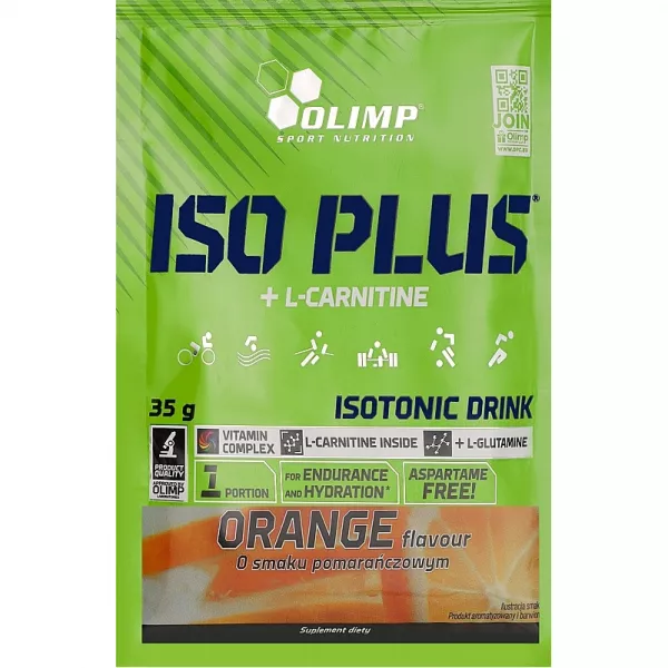 Olimp Iso Plus + L-Carnitine Powder Orange ����������� �������������� ������� �������� 