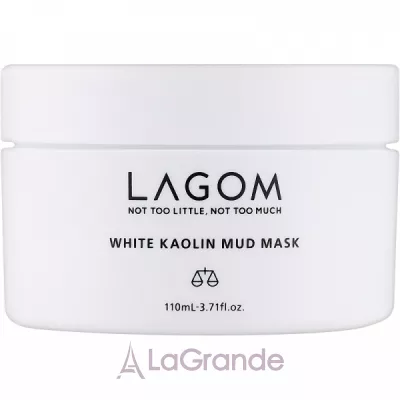 Lagom White Kaolin Mud Mask     