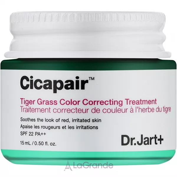 Dr. Jart+ Cicapair Tiger Grass Color Correcting Treatment SPF22 PA++ ������������� ���� ��� ������� (���)