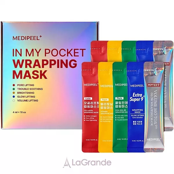 Medi-Peel In My Pocket Wrapping Mask ���� ������� �����-����� ��� �������, 10 ��������