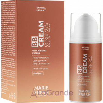 Marie Fresh Cosmetics BB Cream SPF 20  -    SPF 20