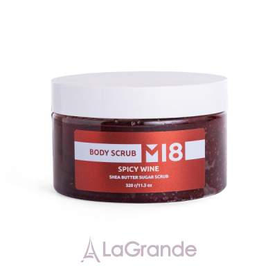 Marie Fresh Cosmetics M18 Spicy Wine Body Scrub    Spicy Wine