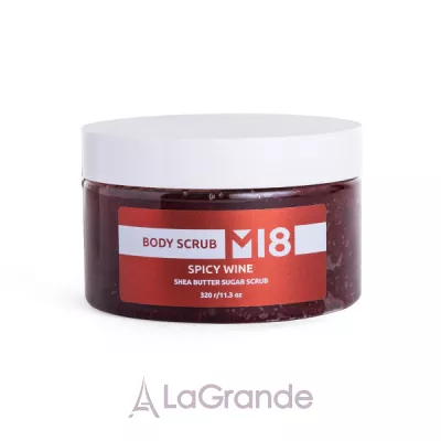 Marie Fresh Cosmetics M18 Spicy Wine Body Scrub    Spicy Wine