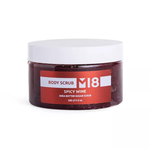 Marie Fresh Cosmetics M18 Spicy Wine Body Scrub ����� ��� ���� Spicy Wine
