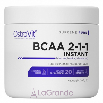 OstroVit BCAA 2-1-1 Instant Natural   BCAA 2-1-1