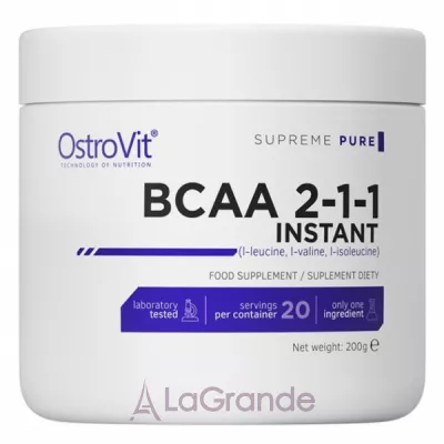 OstroVit BCAA 2-1-1 Instant Natural   BCAA 2-1-1