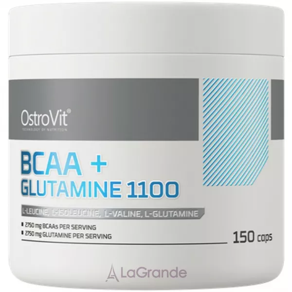 OstroVit BCAA + Glutamine 1100 mg ������������ BCAA + Glutamine � ��������