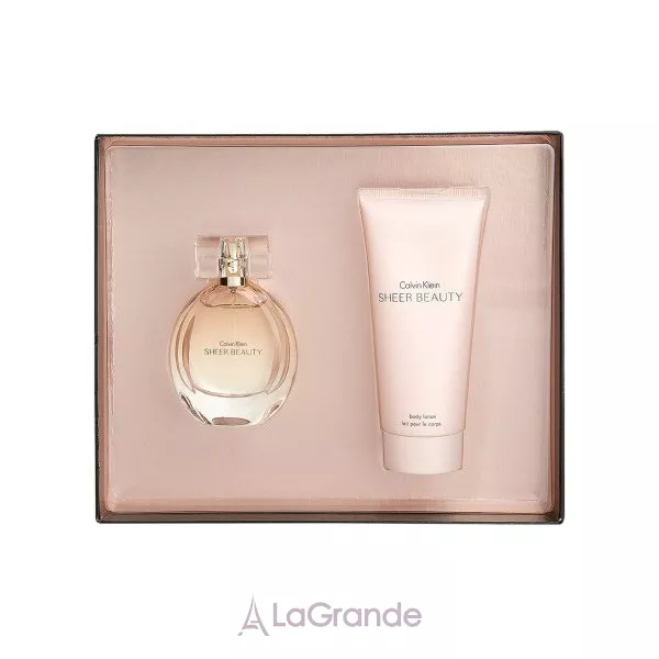 Calvin Klein Sheer Beauty ����� (��������� ���� 100 �� + ������ ��� ���� 100 ��)