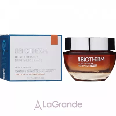 Biotherm Blue Therapy Amber Algae Revitalize Anti-Aging Night Cream     ()