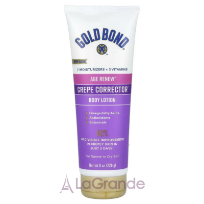 Gold Bond Age Renew Crepe Corrector Body Lotion    