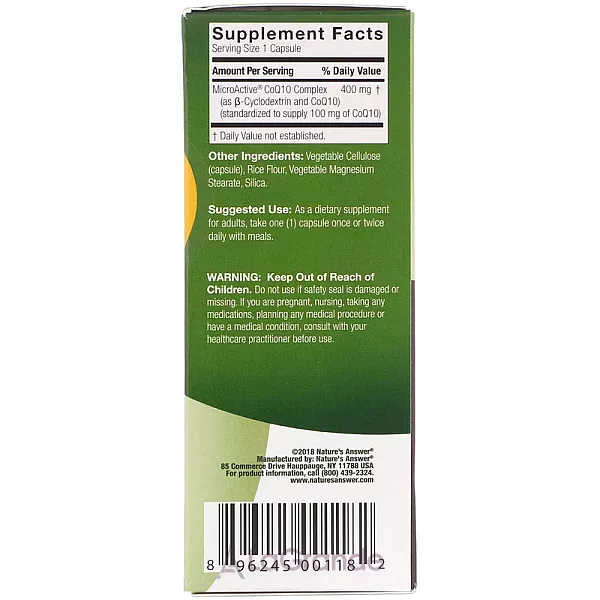Genceutic Naturals CoQ10 24 hr 100 mg ����������� ������� 