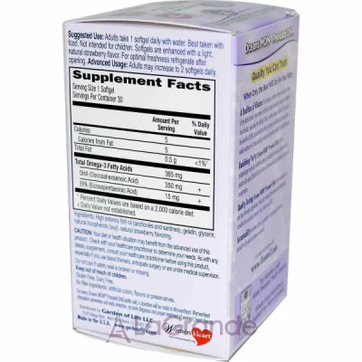 Garden of Life Oceans Mom Prenatal DHA ĳ    