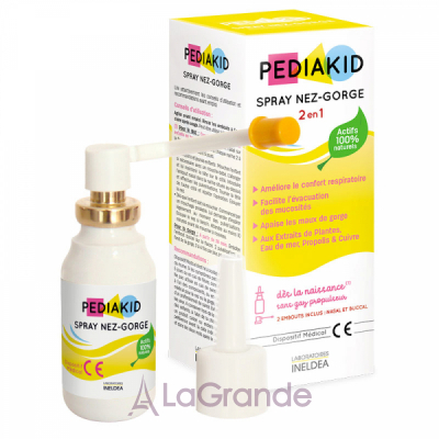 Pediakid Spray Nose - Throat  -  