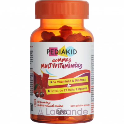 Pediakid Gommes Multivitaminees   
