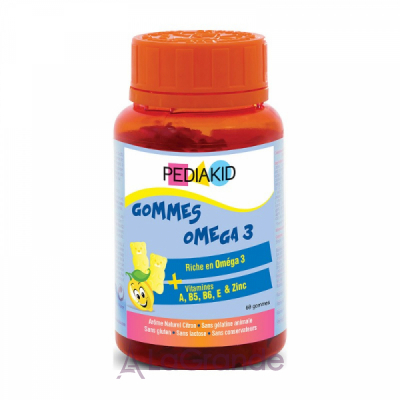 Pediakid Radiergummis Omega 3     