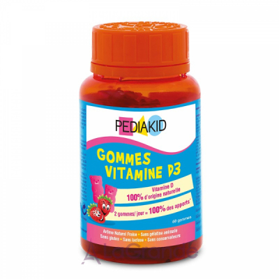 Pediakid Gommes Vitamin D3     