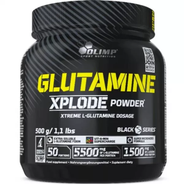 Olimp Glutamine Xplode Powder Lemon Zitrone ����������� L-������� 