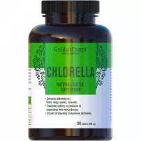Golden Pharm Natural Green Superfood Chlorella ������� ������� "��������", 500 ��