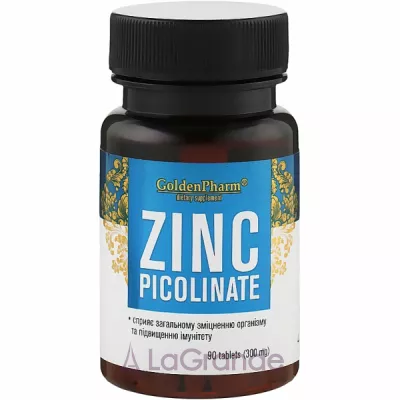 Golden Pharm Zinc Picolinate      