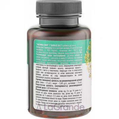 Golden Pharm Garlic Oil + Vitamin E   