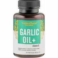 Golden Pharm Garlic Oil + Vitamin E ������� ������� "��������� �����", 500 ��