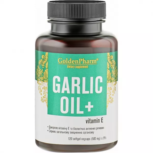 Golden Pharm Garlic Oil + Vitamin E ������� ������� 