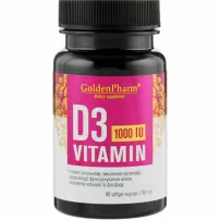 Golden Pharm Vitamin D3 1000 IU ����������� ������� "������� �3", 1000 ��